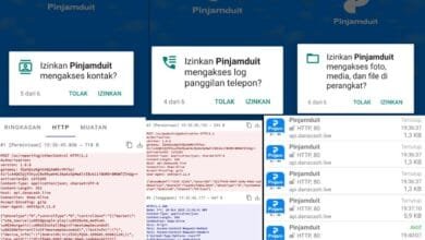 cara pinjol mengakses data smartphone