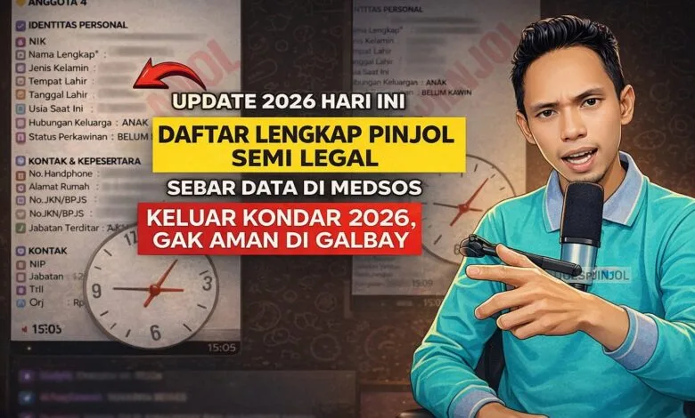 pinjol semi legal sebar data di medsos